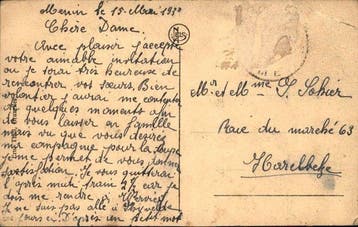 Belgique - Province de Flandre-Occidentale - Carte postale