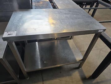 Inox werktafel, Nieuw in verpakking