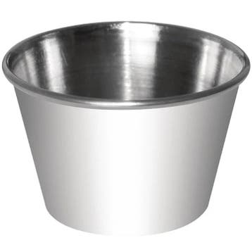 Sauspotjes | RVS | 7cl | 12 Stuks | Ø55x35(h)mm Olympia, Verzenden, Nieuw in verpakking
