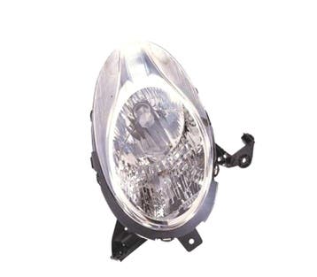 Phare Gauche Pour Nissan Micra K13 01-11Chromé, Verzenden
