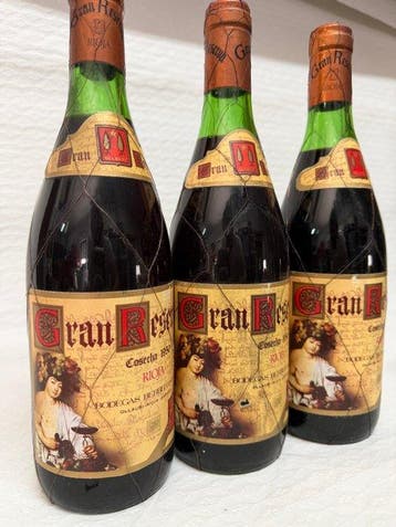 1950 Bodegas Berberana - Rioja Gran Reserva - 3 Flessen, Nieuw