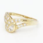 Bague - 18 carats Or jaune Diamant (Naturelle), Bijoux, Sacs & Beauté