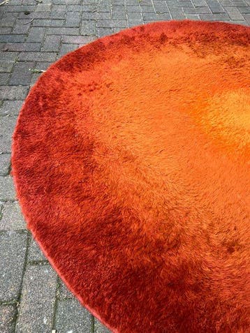 Tapis - 195 cm - 195 cm - Vintage Rond Vloekleed