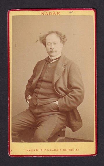 Nadar (1820–1910) - Alexandre Dumas (Son), Photo From 1875, Antiek en Kunst
