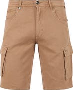 No Excess Cargo Short Linnen Beige maat Overige maten Heren, Kleding | Heren, Verzenden, Beige, Nieuw, Overige maten