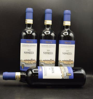 2019 Triacca, Superiore Sassella - Valtellina - 4 Flessen, Nieuw