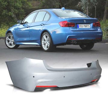 BOUCLIER ARRIÈRE BMW F30 LOOK M PDC DOUBLE SORTIE ÉCHAPPEMEN, Verzenden, Neuf