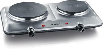 Plaque double 2500W Inox : Seconde chance a -33% (kookplaat), Elektronische apparatuur, Verzenden, Nieuw