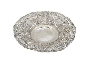 Mand - .900 zilver - Opengewerkte Vogels en Bloemen