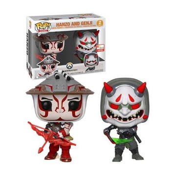 Funko Pop  Overwatch  Hanzo &amp; Genji 2Pack E3 2019, Verzenden, Nieuw