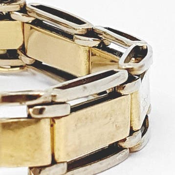 Bracelet - 18 carats Or jaune, Or blanc