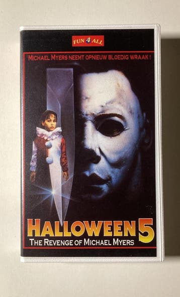 HALLOWEEN 5 THE REVENGE OF MICHAEL MYERS (VHS), Cd's en Dvd's, VHS | Film, Gebruikt