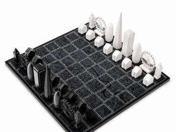 Chris & Ian - Schaakspel - Skyline Chess London Edition –