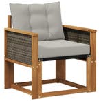 vidaXL Buitensofa Massief Acacia Hout Naturel, Verzenden, Nieuw