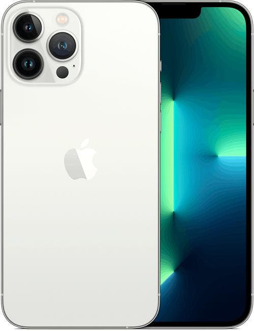 nieuwstaat Apple iPhone 13 Pro Max Zilver 256GB + 12 maanden, Télécoms, Téléphonie mobile | Apple iPhone, Enlèvement ou Envoi