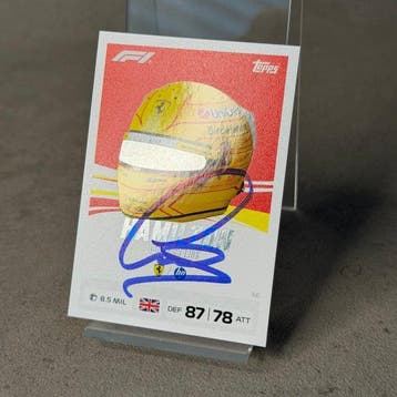 Ferrari - Topps 36 Lightning Lids Lewis Hamilton helmet, Verzamelen, Nieuw