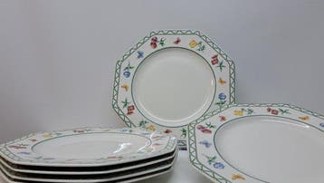 Villeroy & Boch - Bord (6) - CASAVERDE - Vitro-Porzellan -