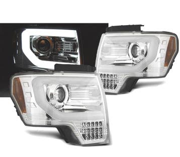 PHARES POUR FORD F150 08-14 LED CHROMÉ, Verzenden, Nieuw