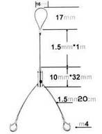 Ophangsysteem met 2 snelclips voor ledpanelen, Verzenden, Nieuw