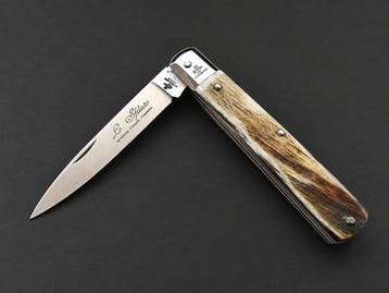 Fraraccio Coltello Lo Sfilato 19 cm Corno Antico Lama INOX 8