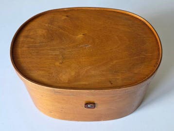 Scandinavian Bentwood Storage Box – Sweden/Finland, Birch