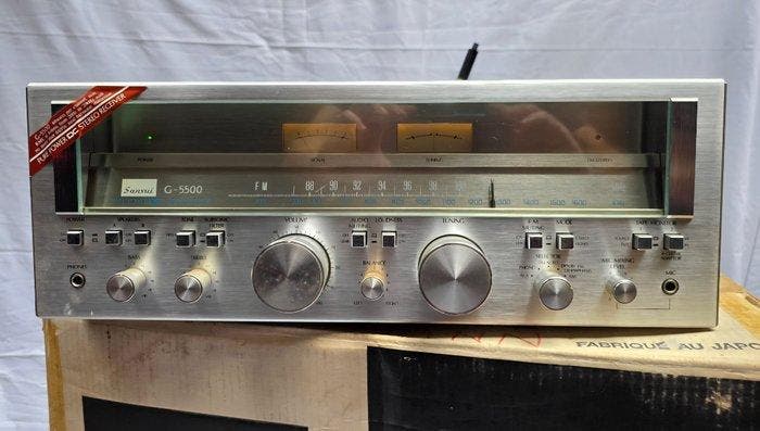 Sansui - G-5500 Solid state stereo receiver, TV, Hi-fi & Vidéo, Radios
