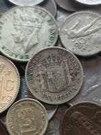 Monde. Lote amplio de +200 monedas antiguas internacionales,