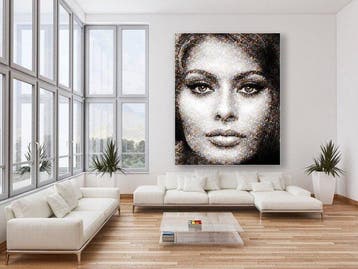 La Ciociara (1960) mosaico - Sofia Loren, Nieuw