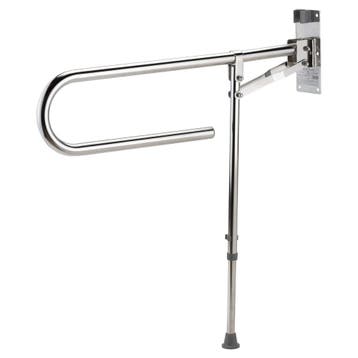 Toiletbeugel met steunpoot 85 cm RVS, Ophalen of Verzenden, Nieuw