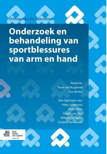 Onderzoek en behandeling van sportblessures van arm en hand, Boeken, Verzenden, Zo goed als nieuw, Peter Mijts