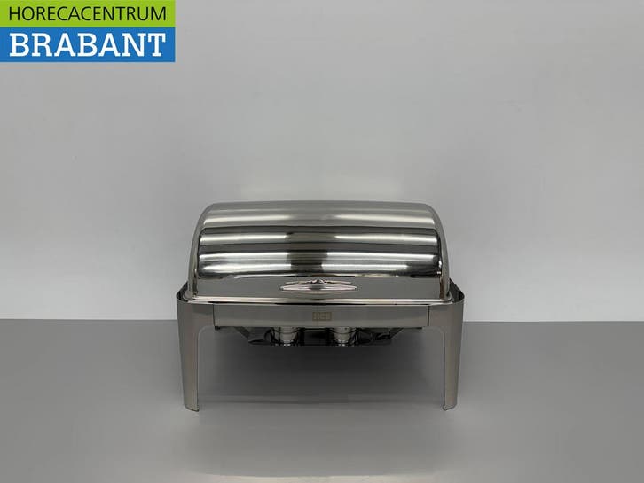 HCB Chafing Dish Rolltop acier inoxydable - 9 litres - 2 x, Articles professionnels, Horeca | Équipement de cuisine, Envoi