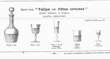 Baccarat - Champagne fluitje - Kristal - circa 1860 uit de
