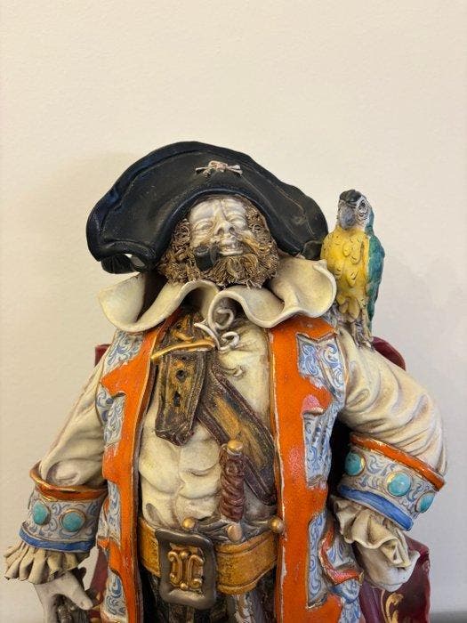 Ceramiche Perseo (Bassano) - sculptuur, Grande Estátua de, Antiquités & Art, Antiquités | Verre & Cristal