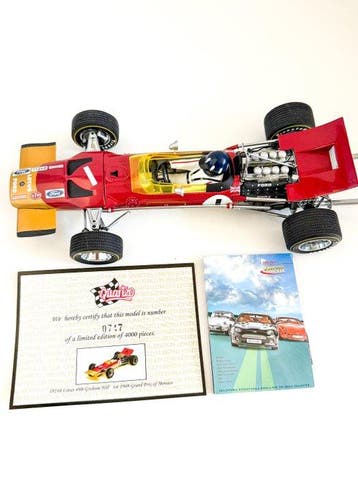 Modelauto - Quartzo 1:18 Lotus 49B Graham Hill #1 Monaco GP, Nieuw