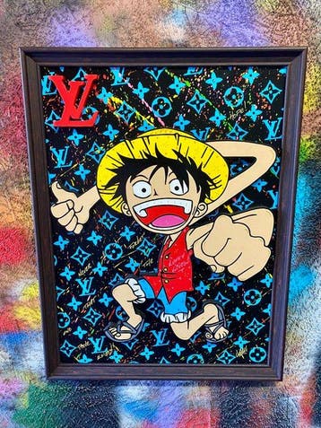 CASH - LUFFY LOUIS VUITTON ONE PIECE !