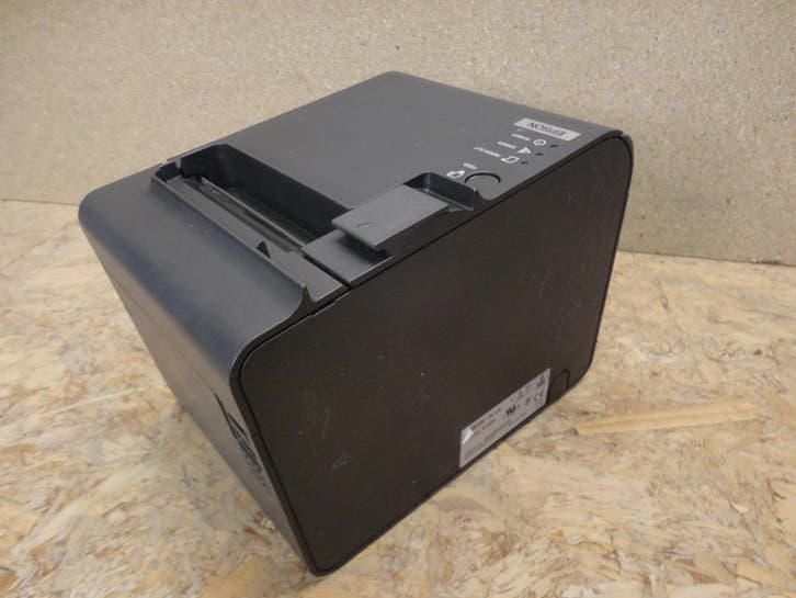 Epson TM-L90 POS Kassa Label Printer - M165B  - Black, Computers en Software, Printers, Printer, Gebruikt, Ophalen of Verzenden