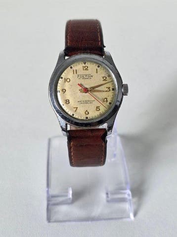 Vintage Fulton – Mechanisch herenhorloge – Jaren 40/50 -, Nieuw