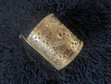 Antieke zeldzame Libische armband Nabila Tripoli Late