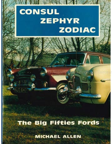 CONSUL, ZEPHYR, ZODIAC, THE BIG FIFTIES FORDS, Ophalen of Verzenden, Nieuw