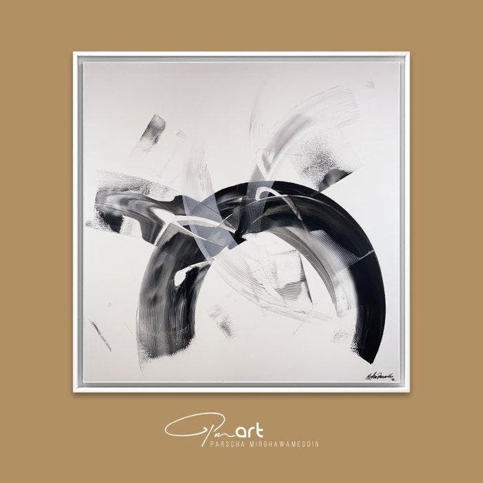 Parscha Mirghawameddin - After The Storm - XXL, Antiek en Kunst, Kunst | Schilderijen | Modern