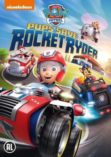 Paw Patrol - Pups Save Rocket Ryder (DVD) op DVD, Verzenden, Nieuw in verpakking
