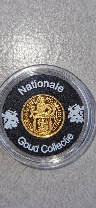 Pays-Bas. Medal 14 karaat gouden herslag van De, Postzegels en Munten