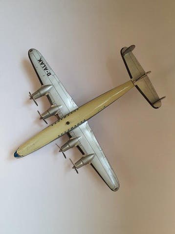 Arnold - Speelgoed vliegtuig Super Constellation - Lufthansa, Antiek en Kunst, Antiek | Speelgoed