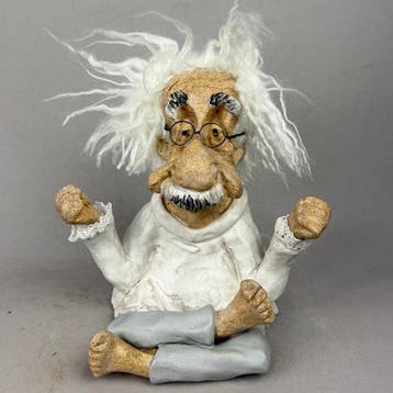 Anna Em - LARGE -Albert Einstein…. hand made