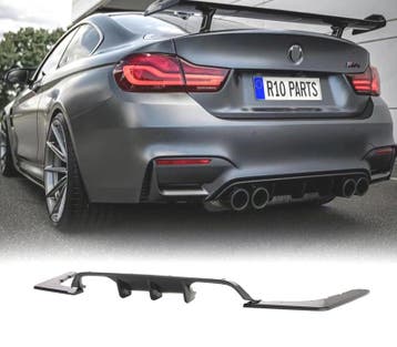 DIFFUSEUR BMW M3 F80 M4 F82 F83 14- NOIR BRILLANT M PERFORMA, Verzenden