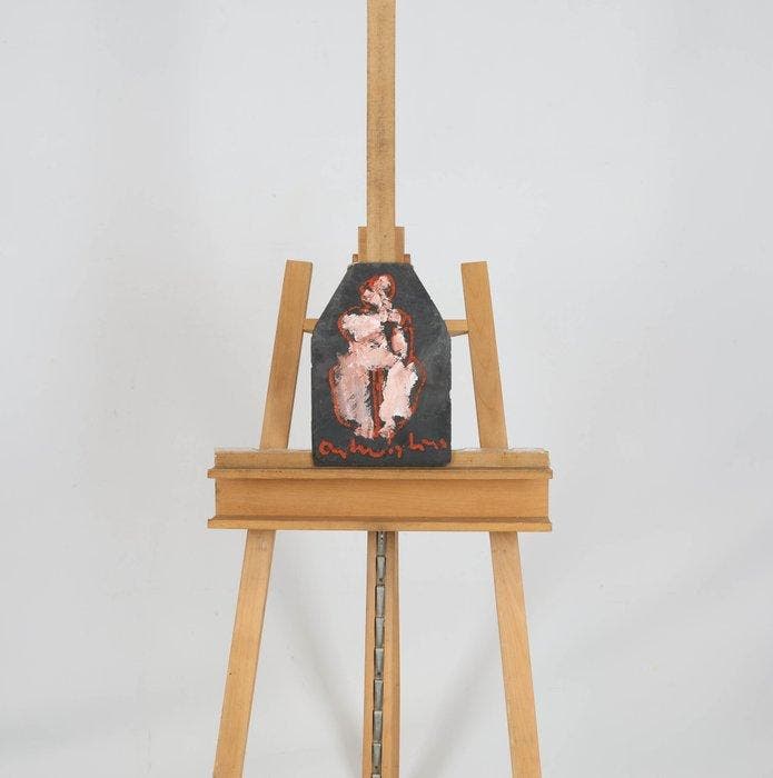 Anton Heyboer (1924-2005) - Figure, Antiek en Kunst, Kunst | Schilderijen | Modern