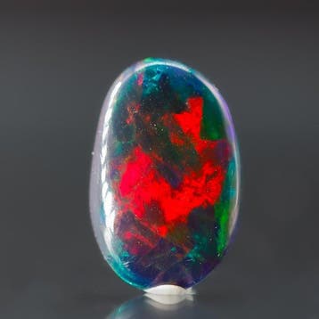 Prachtige BLACK OPAL-edelsteen • 2,00 ct • Indrukwekkend