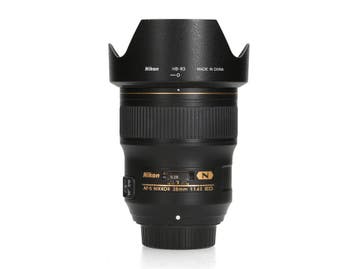 Nikon AF-S 28mm f/1.4 E ED - 1 jaar garantie, Ophalen of Verzenden, Zo goed als nieuw