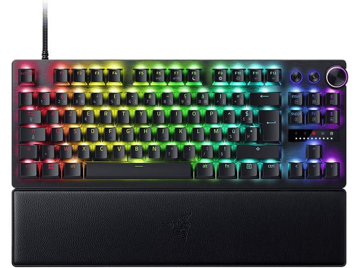 Razer - Gaming-toetsenbord - Azerty - Zwart, Computers en Software, Toetsenborden, Bedraad, Azerty, Nieuw, Verzenden