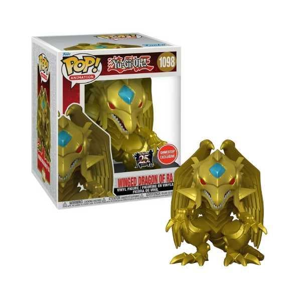 Funko Pop!  YuGiOh!  Winged Dragon Of Ra 1098 25th Gamestop, Collections, Jouets miniatures, Envoi